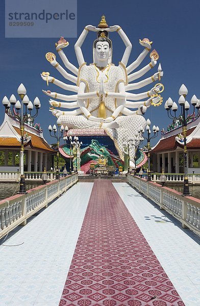 Statue  fünfstöckig  Buddhismus  Südostasien  Asien  Koh Samui  Thailand