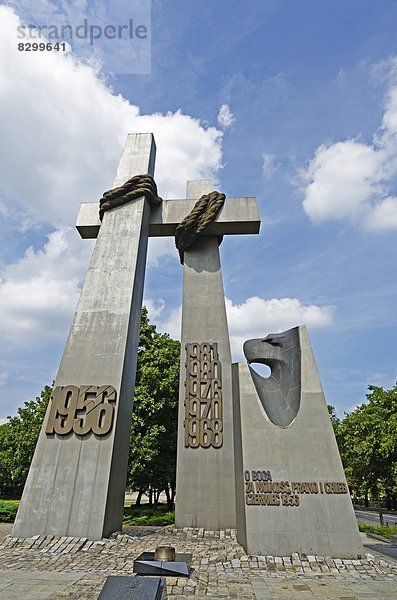 Europa  Monument  Opfer  Posen  Juni  Polen