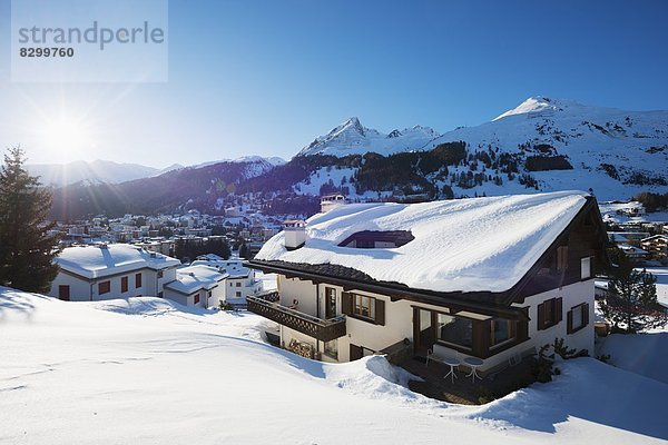 Europa  Kanton Graubünden  Westalpen  Davos  Schweiz