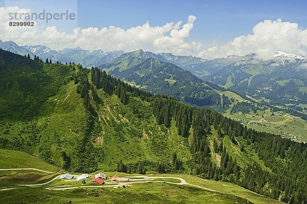 Europa  Ansicht  Luftbild  Fernsehantenne  Österreich