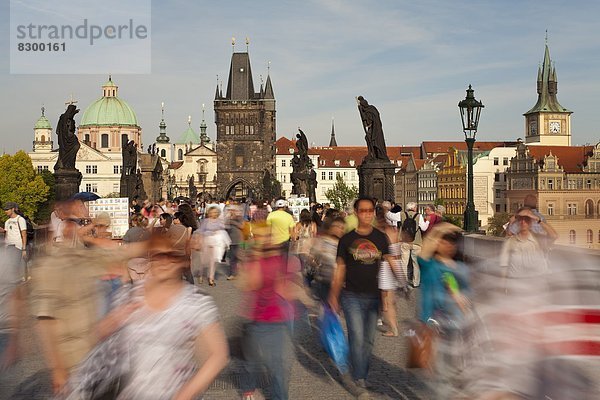 Prag  Hauptstadt  Europa  Tschechische Republik  Tschechien  UNESCO-Welterbe  Karlsbrücke