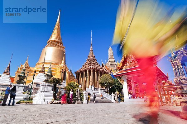 Wat Phra Kaeo  Grand Palace  Bangkok  Thailand  Südostasien  Asien