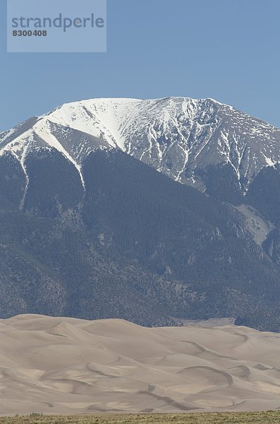 Vereinigte Staaten von Amerika  USA  Berg  Hintergrund  Sand  Nordamerika  groß  großes  großer  große  großen  Düne  Colorado