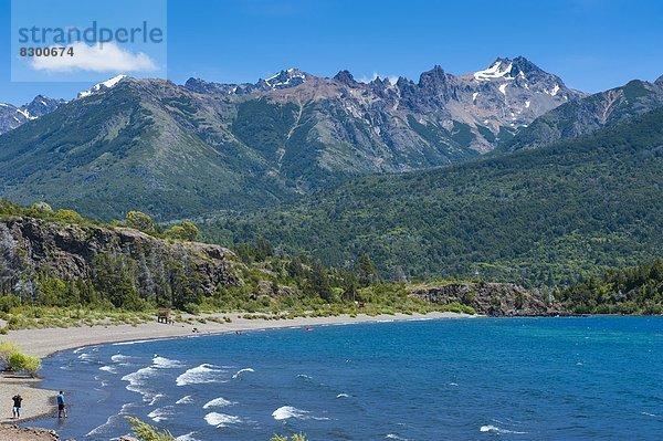 Berg  Schönheit  See  Argentinien  Patagonien  Südamerika