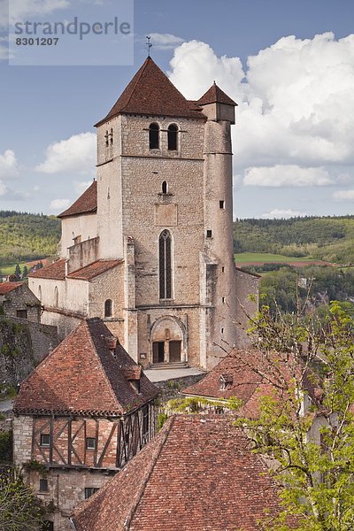 Frankreich  Europa  Dorf  Heiligtum