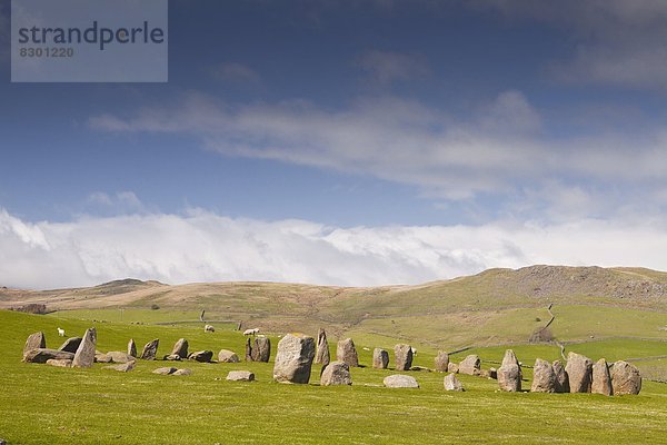 Jungsteinzeit  Neolithikum  Spätsteinzeit  Europa  Stein  Großbritannien  Kreis  Cumbria  England