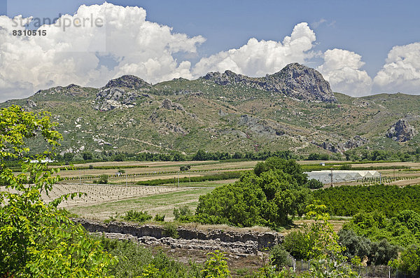 Taurusgebirge bei Aspendos  Antalya  Türkische Riviera  Türkei  Asien