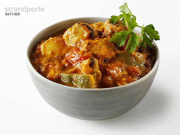 Indisches Balti Curry mit Hühnchen