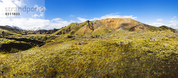 Berge im Gebiet Landmannalaugar