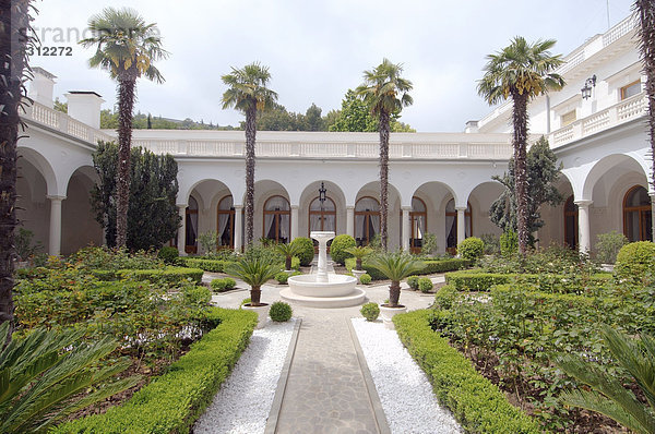 Italian courtyard  Livadia Palace