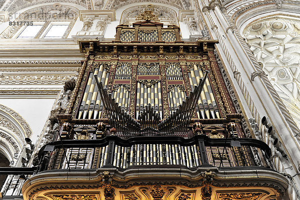 Orgel  Mezquita  ehemalige Moschee  heute Kathedrale