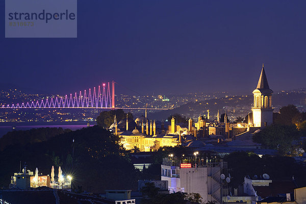 Topkapi-Palast  Topkapi-Serail  Bosporus-Brücke