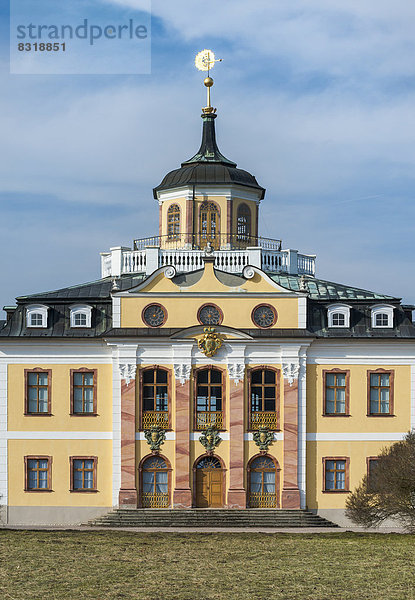 Schloss Belvedere  UNESCO Weltkulturerbe  Mittelteil