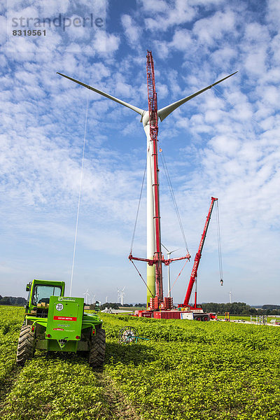 Windturbine Windrad Windräder bauen