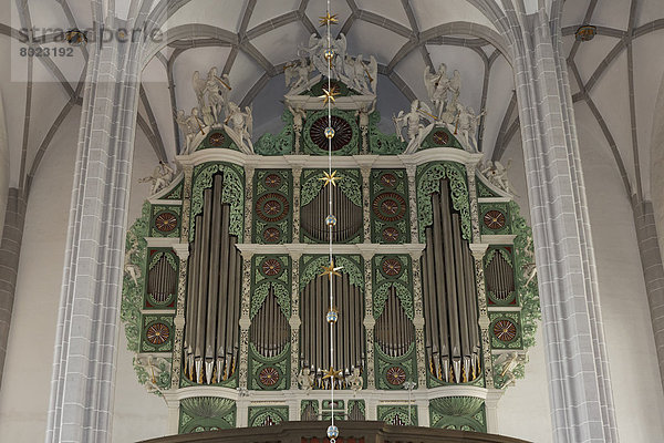 Sonnen-Orgel von Eugenio Casparini  Pfarrkirche St. Peter und Paul