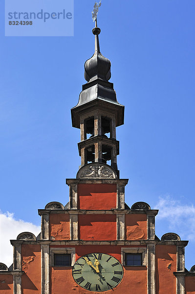 Glockenturm Uhr Schloßturm Barock Dachgaube