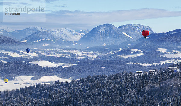 Ballonflug im Tiroler Unterinntal