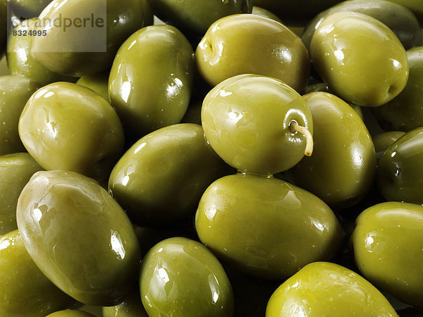 Grüne Queen-Oliven