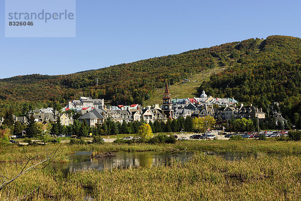 Stadt Herbst Mont-Tremblant Quebec
