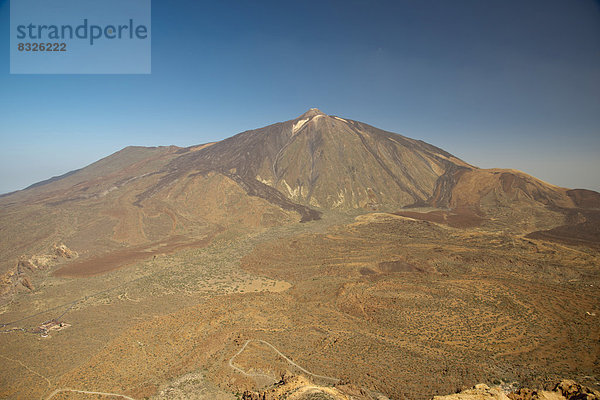 Ausblick vom Alto de Guajara  2717m  zum Pico de Teide  3718m