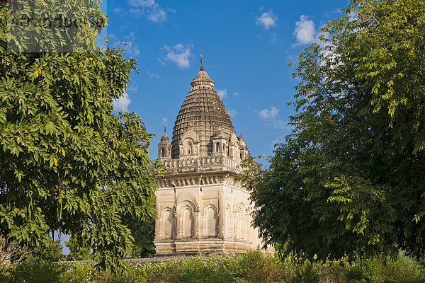 Parvati-Tempel  Tempel der Chandella Dynastie  Westgruppe  Tempelbezirk von Khajuraho  UNESCO-Weltkulturerbe