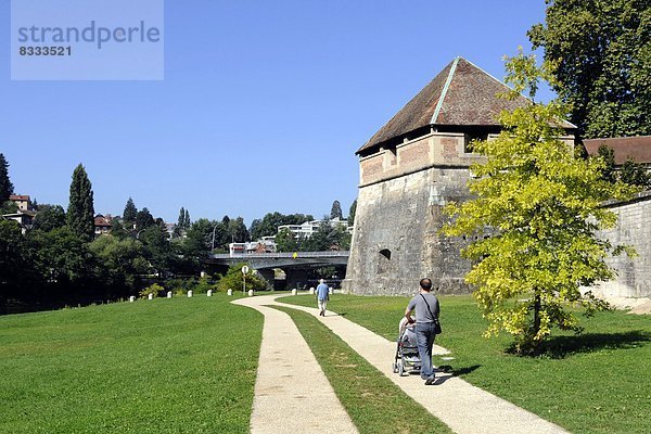 'Thep''Parc de la gare d'eau'' park in Besançon (25)'