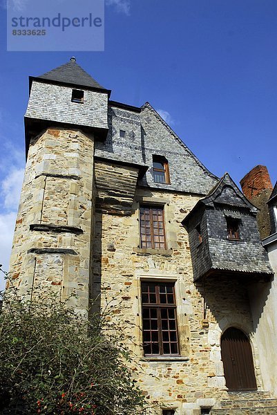 Stein Gebäude Schieferplatte