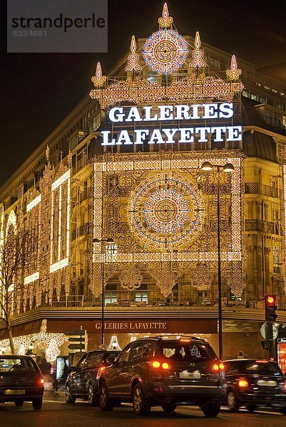 Feuerwehr  Paris  Hauptstadt  Beleuchtung  Licht  Dekoration