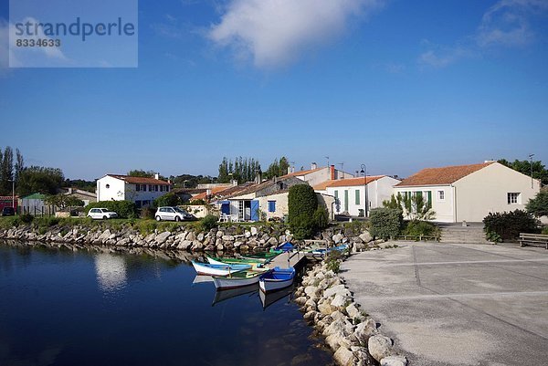 'Island of Oleron (17): ''Port des Salines'' (Salines Harbour)'