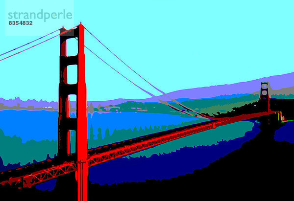 Golden Gate Bridge  Illustration