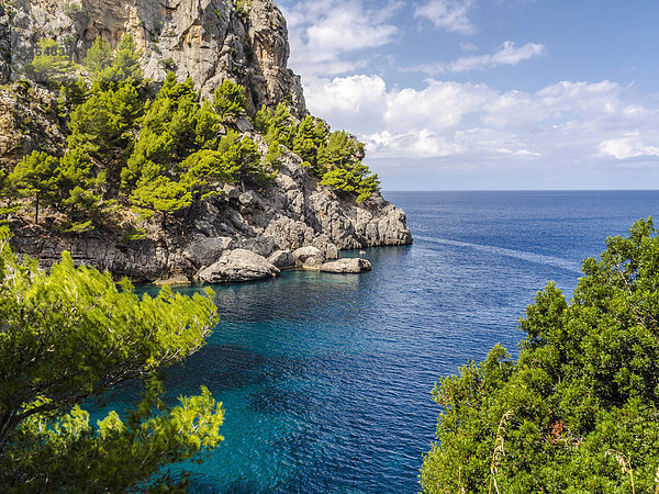 Gewölbe Balearen Balearische Inseln Mallorca Sa Calobra Spanien
