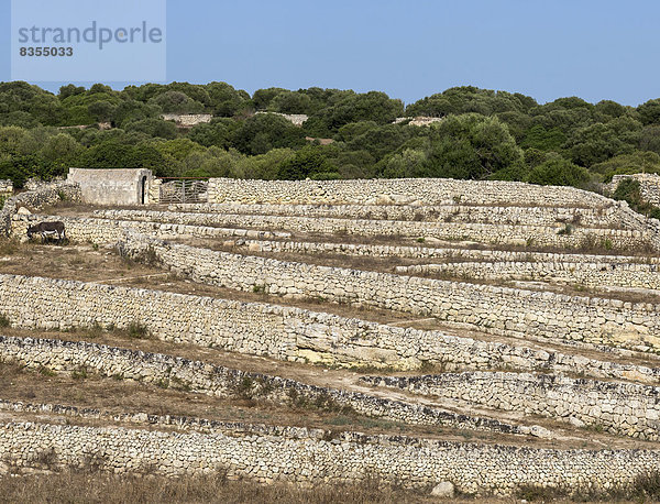 Naturstein  Stein  Balearen  Balearische Inseln  Menorca  Spanien