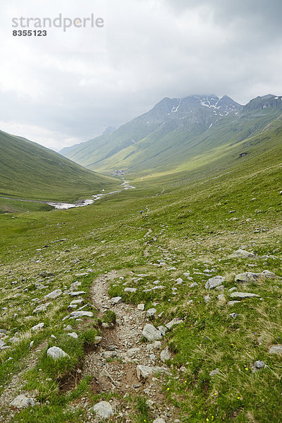 Talkessel bei Juf  Forcellina Pass  Graubünden  Schweiz