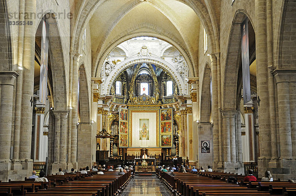 Kathedrale von Valencia  Valencia  Provinz Valencia  Spanien