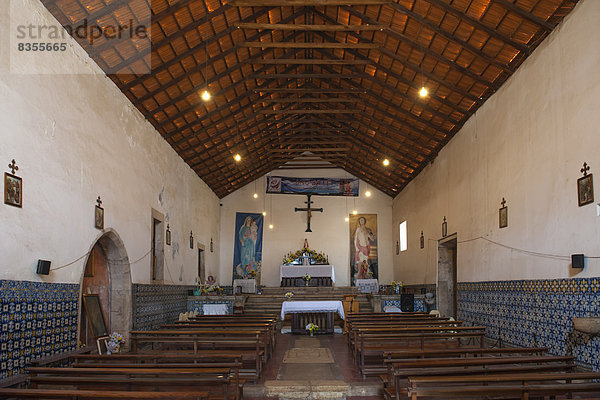 Kirche Nossa Senhora do Rosário aus der Kolonialzeit  UNESCO-Weltkulturerbe  Cidade Velha  Insel Santiago  Kap Verde