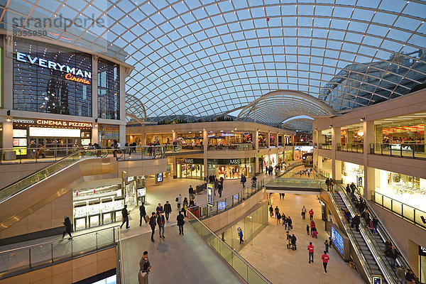 Einkaufszentrum Trinity Leeds Shopping Centre  Leeds  West Yorkshire  England  Großbritannien