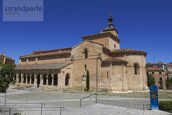 Iglesia de San Millán  romanische Kirche  Segovia  Kastilien und León  Spanien