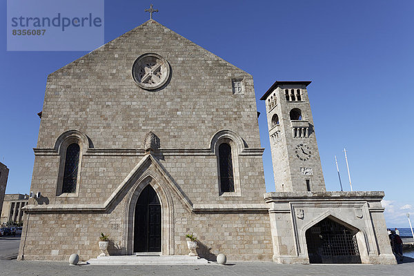 Evangelismos-Kirche  Neustadt  Rhodos  Insel Rhodos  Dodekanes  Griechenland