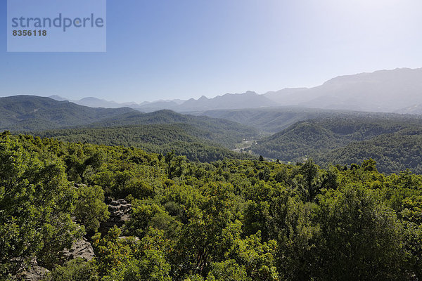 Landschaft im Taurusgebirge  Köprülü-Kanyon-Nationalpark  Provinz Antalya  Türkei
