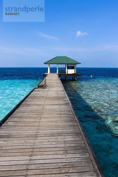 Bootsanleger  Insel Embudu  Süd-Malé-Atoll  Malediven