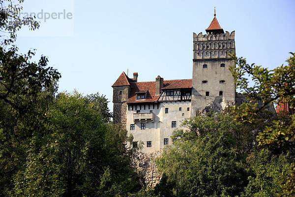 Schloss Bran  auch Törzburg oder Draculaschloss  Bra?ov  Bra?ov  Siebenbürgen  Rumänien