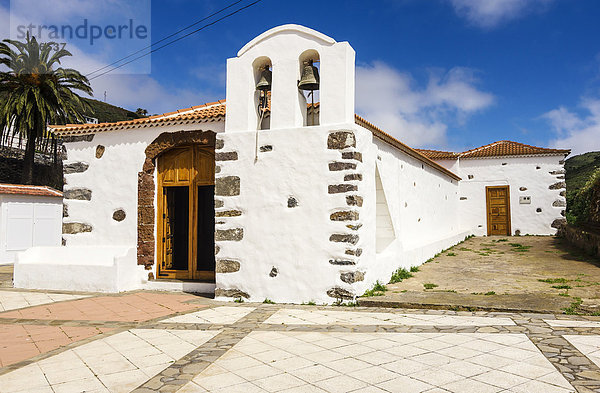 Die Kapelle Ermita Virgen de la Salud  Arure  La Gomera  Kanarische Inseln  Spanien