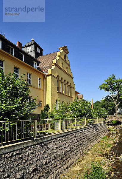 Deutschland  Sachsen  Tharandt  Grundschule am Bach Schloitzbach