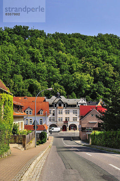 Deutschland  Sachsen  Tharandt  Stadtbild