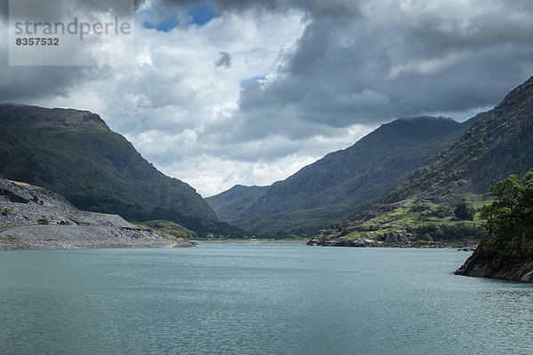 Großbritannien  Wales  Lake Llyn Peris