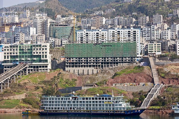 Anschnitt Planung Wohnhaus Stadt Schiff Gemeinschaft 3 bauen Kreuzfahrtschiff Damm China Linie neu