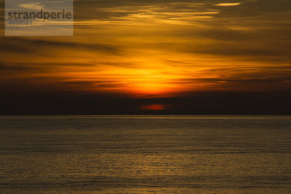 Holland  Nordsee  Küste  Dünen bei Sonnenuntergang