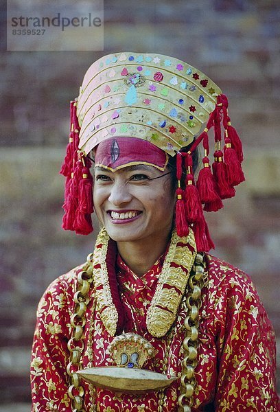 Fest  festlich  Tänzer  Kultur  Bhaktapur  Nepal