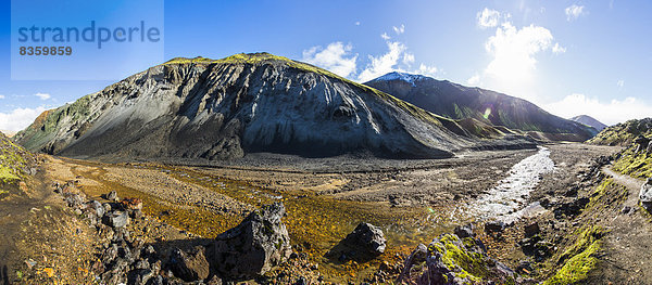 Island  Sudurland  Landmannalauger  Vulkanisches Hochland