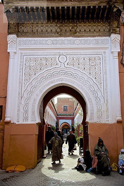 Nordafrika  UNESCO-Welterbe  Marrakesch  Afrika  Marokko